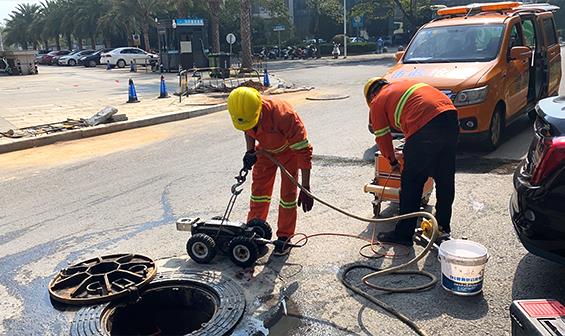 中興大道（雷池路-興業(yè)路）污水管道疏通檢測(cè)